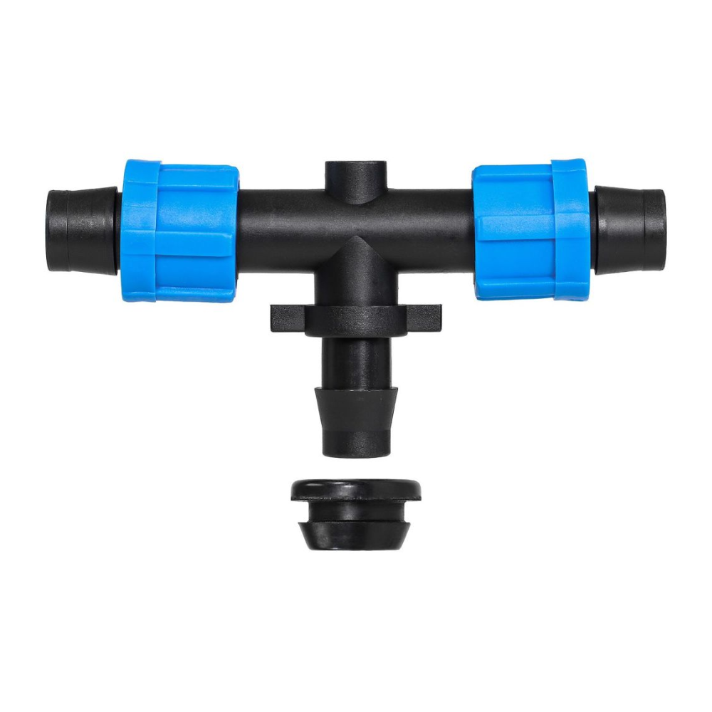 Conector Inicial Tee con Goma 16 mm - Cintilla 5/8"