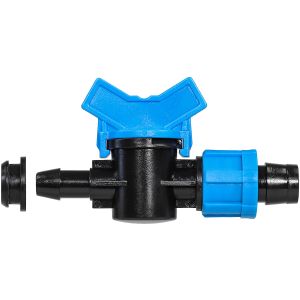 Minivalvula Lay Flat 16 mm - Cintilla 5/8" con Goma