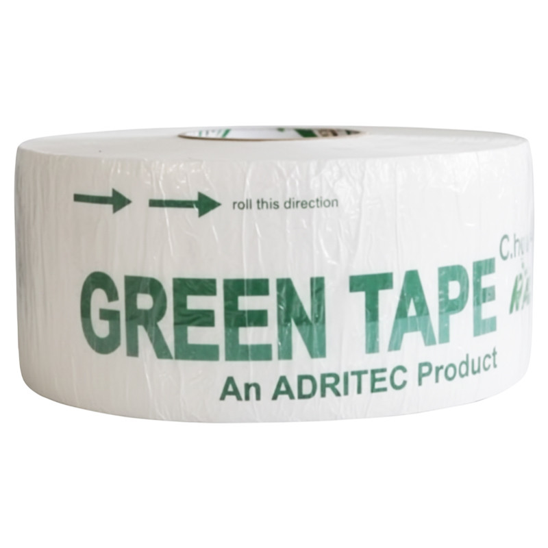 Cintilla Green Tape RBird 6 Mil 5/8 (16 mm), 0.67 gpm/100 ft, gotero a 10 cm, 3000 m, laberinto