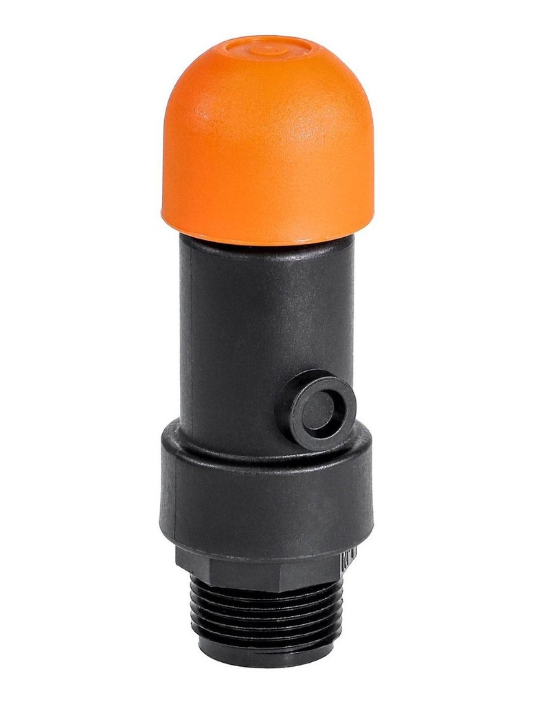 Válvula de Expulsión de Aire 1" PP Naranja