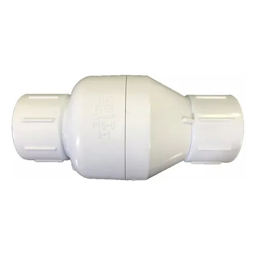 Válvula Check Resorte 0.50" PVC Cementar