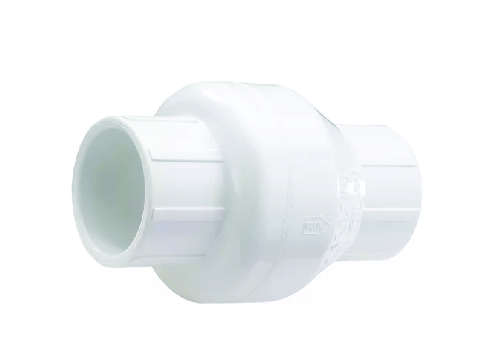 Válvula Check Columpio 1" PVC Roscable