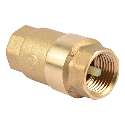Válvula Check 0.50" Bronce Roscable