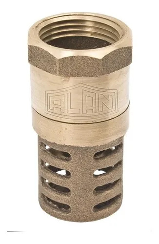 Válvula de Pie 1.25" Bronce