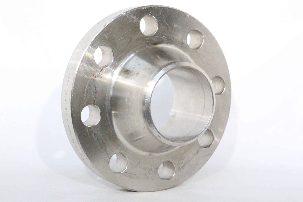 Brida de Fierro de 4" de 3/8" con 8 Barrenos de 5/8"