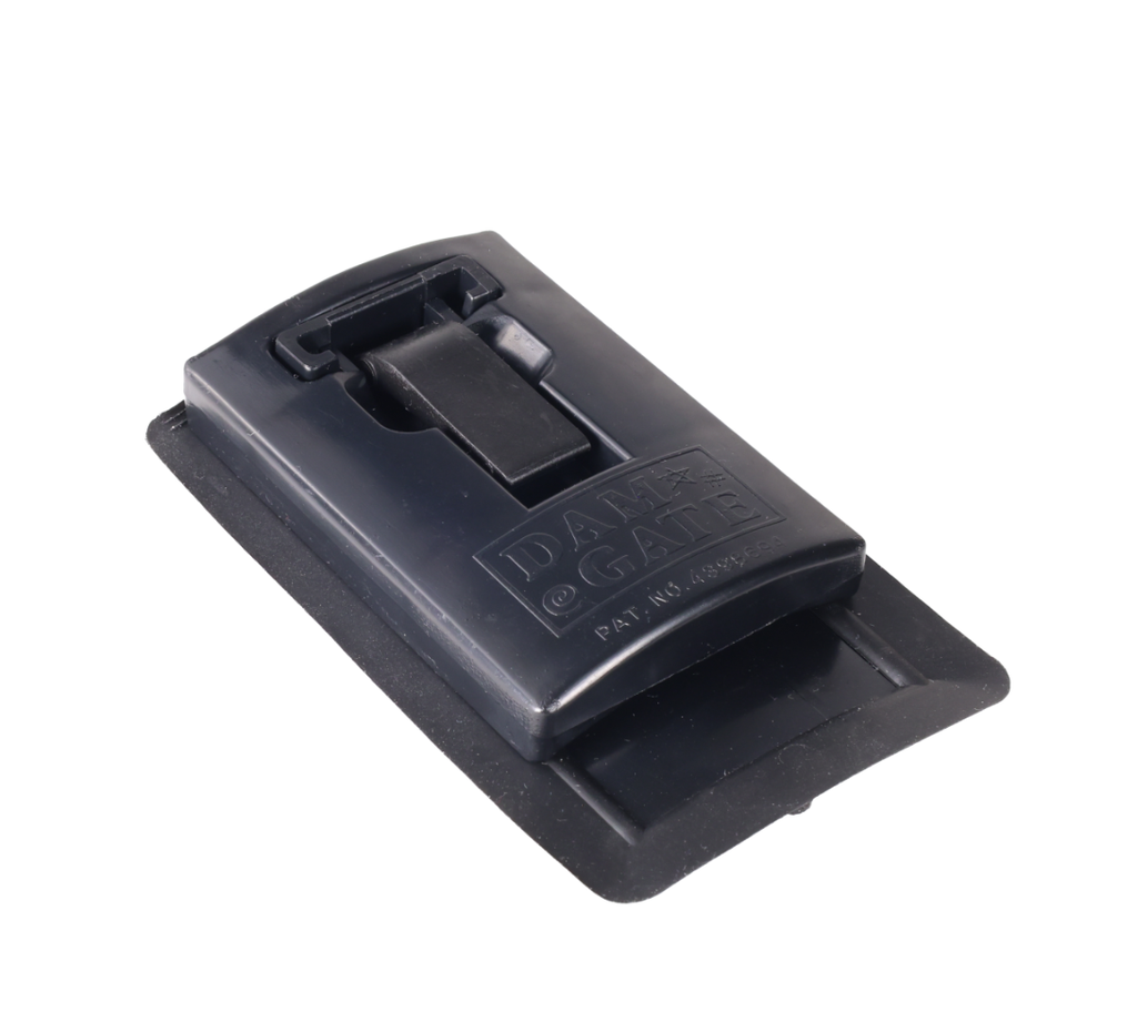 Compuerta Completa de 160 mm: Ventana, Base, Clip