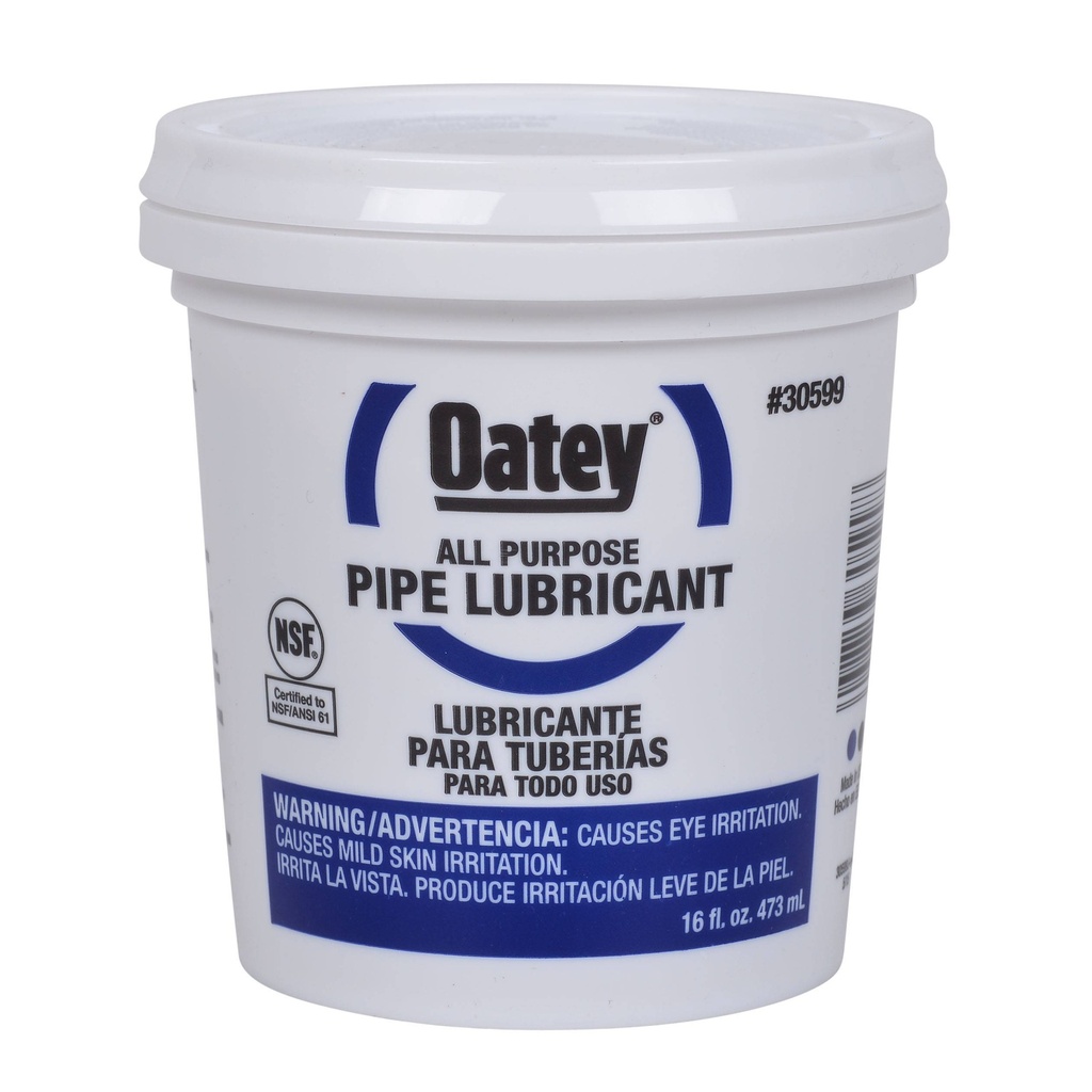 Lubricante para PVC 16 oz (473 ml) 1/2 lt Oatey