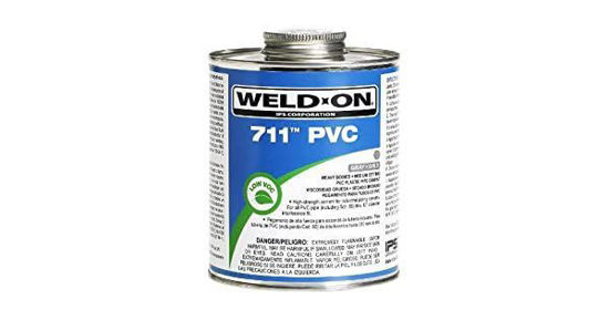 Pegamento para PVC 8 oz (237 ml) 1/4 lt Weldon