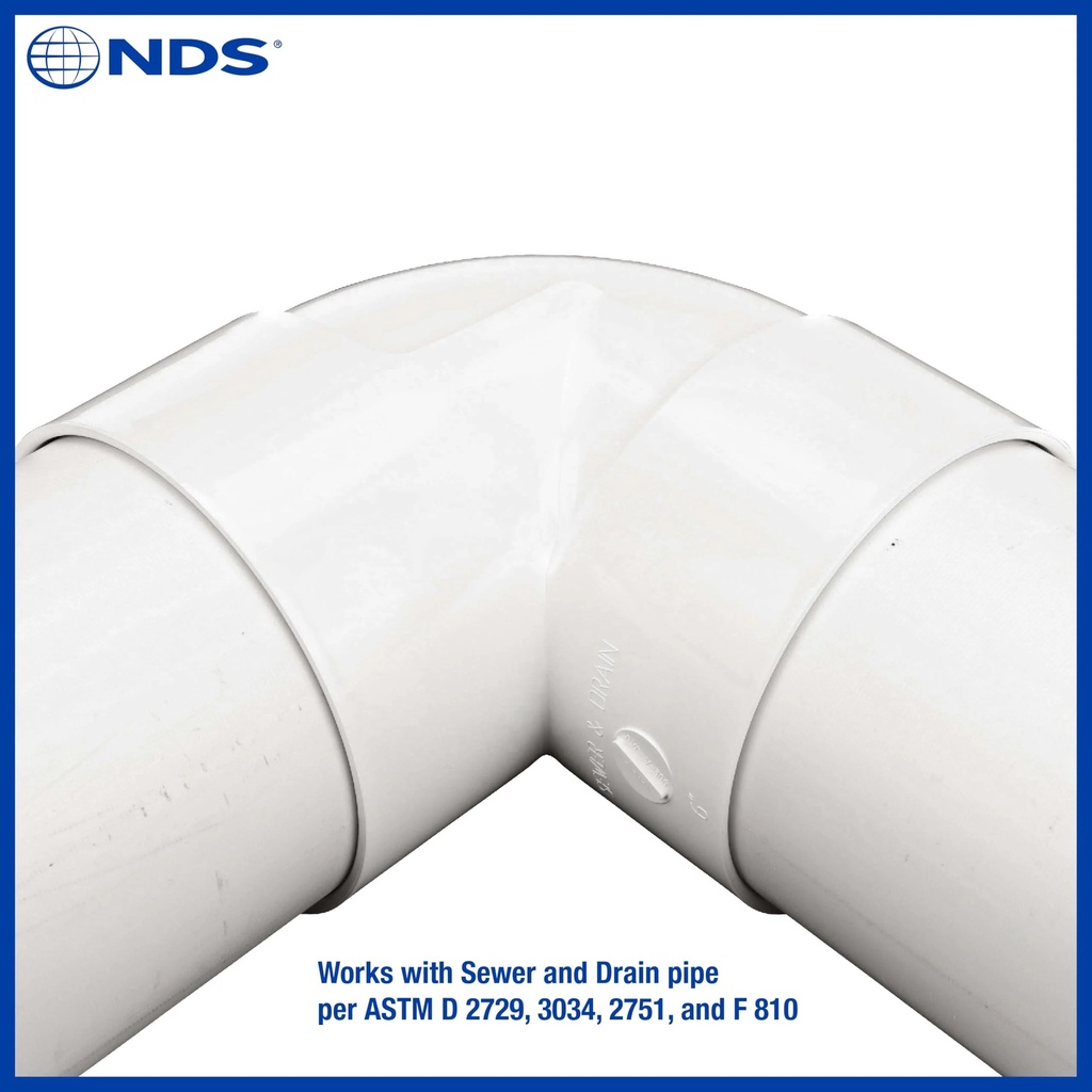 Codo Largo 90x200 mm C7 Cementar, 1m