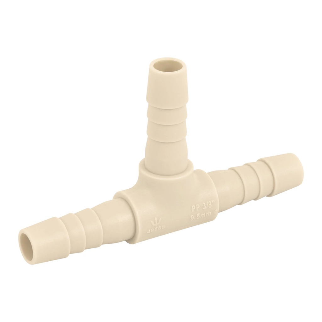 Tee de Inserción de Plástico de 3/8" (10 mm)