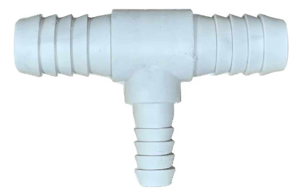Tee de Inserción de Plástico de 3/4x1/2" (19x13 mm)