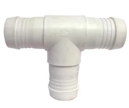 Tee de Inserción de Plástico de 1x1/2" (25.4x13 mm)