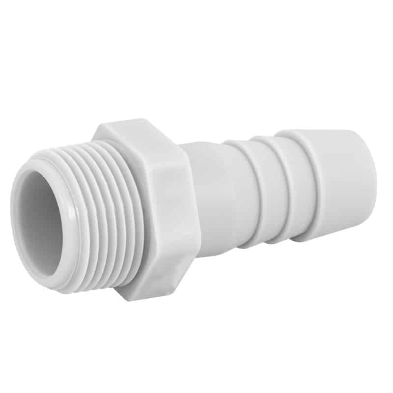 Adaptador Macho de Inserción de Plástico de 1" (25.4 mm)