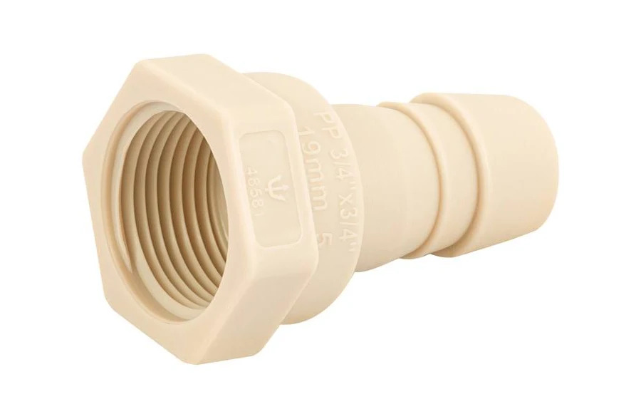 Adaptador Hembra de Inserción de Plástico de 3/4" (19 mm)