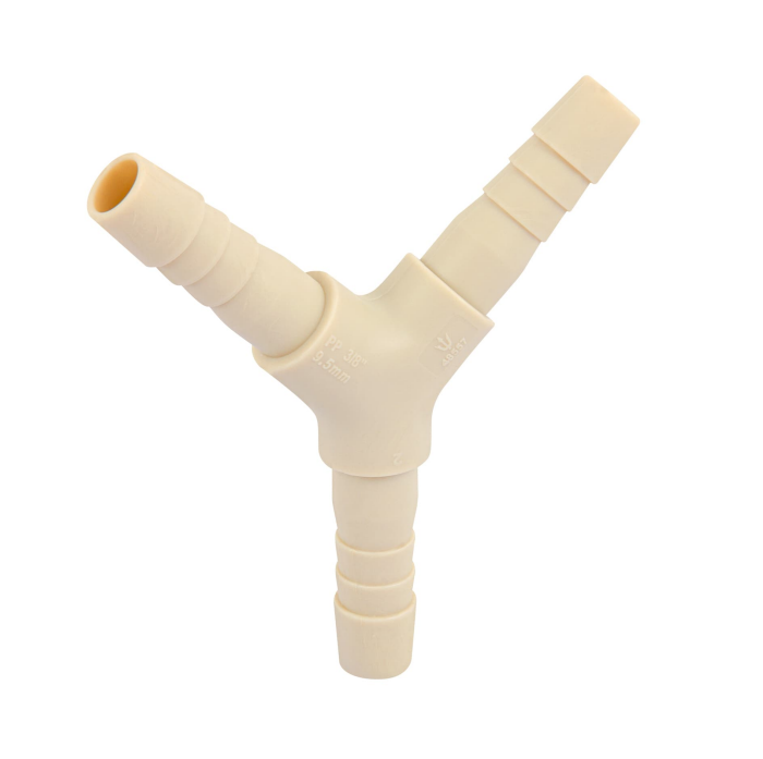 Yee de Inserción de Plástico de 3/8" (10 mm)