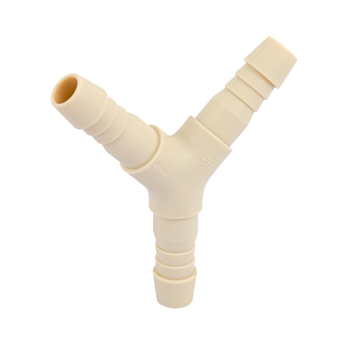 Yee de Inserción de Plástico de 1/2" (13 mm)