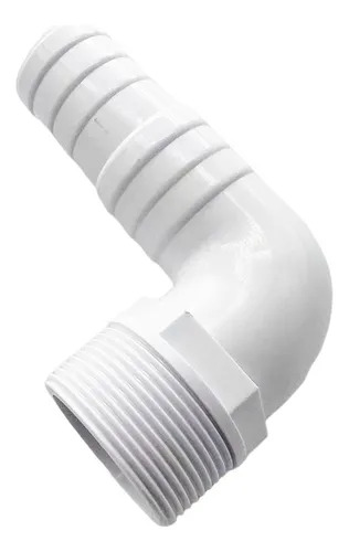 Codo de Plástico con Rosca Exterior de 3/4" (19 mm)
