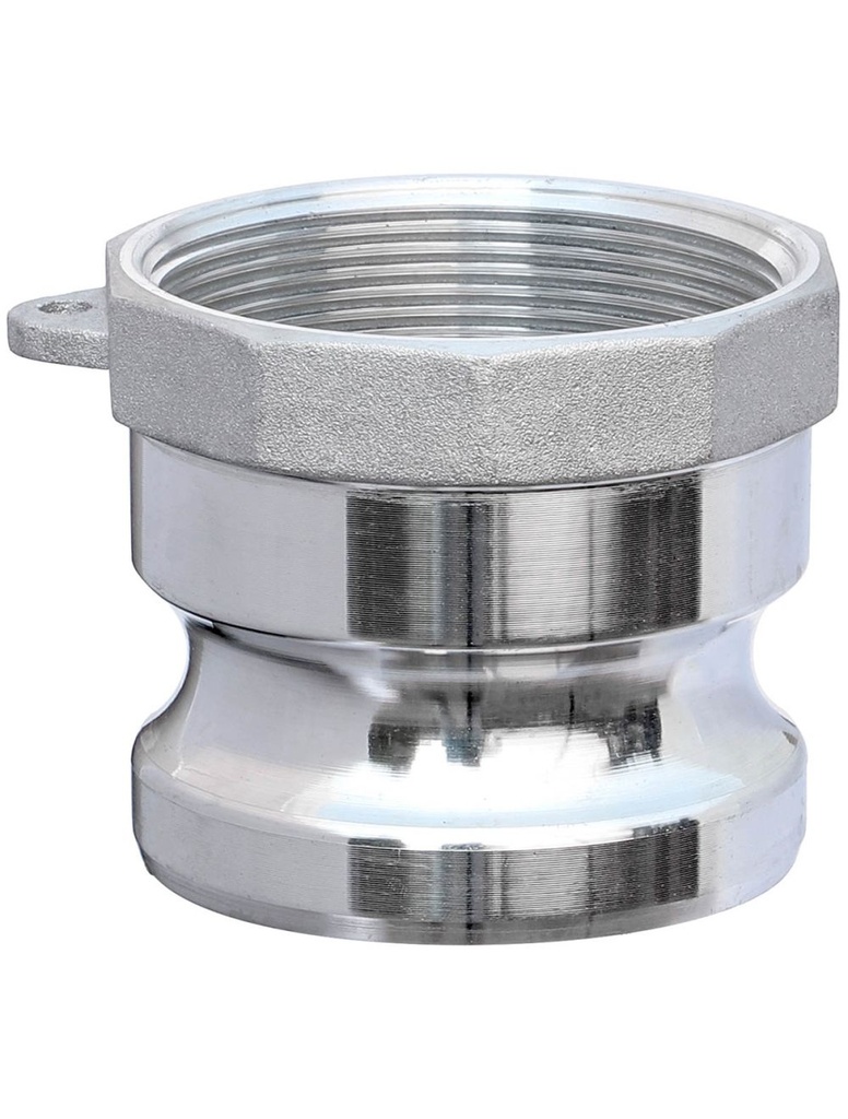 Conector Rapido A Macho-Rosca Interior NPT 2-1/2" Aluminio