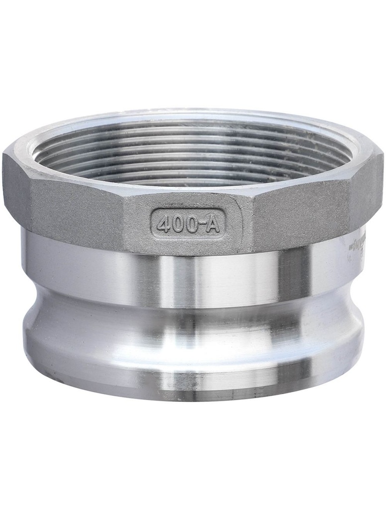 Conector Rapido A Macho-Rosca Interior NPT 8" Aluminio