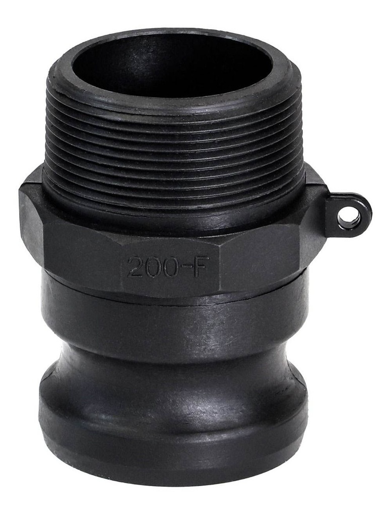 Conector Rapido F Macho-Rosca Exterior NPT 2-1/2" Polipropileno
