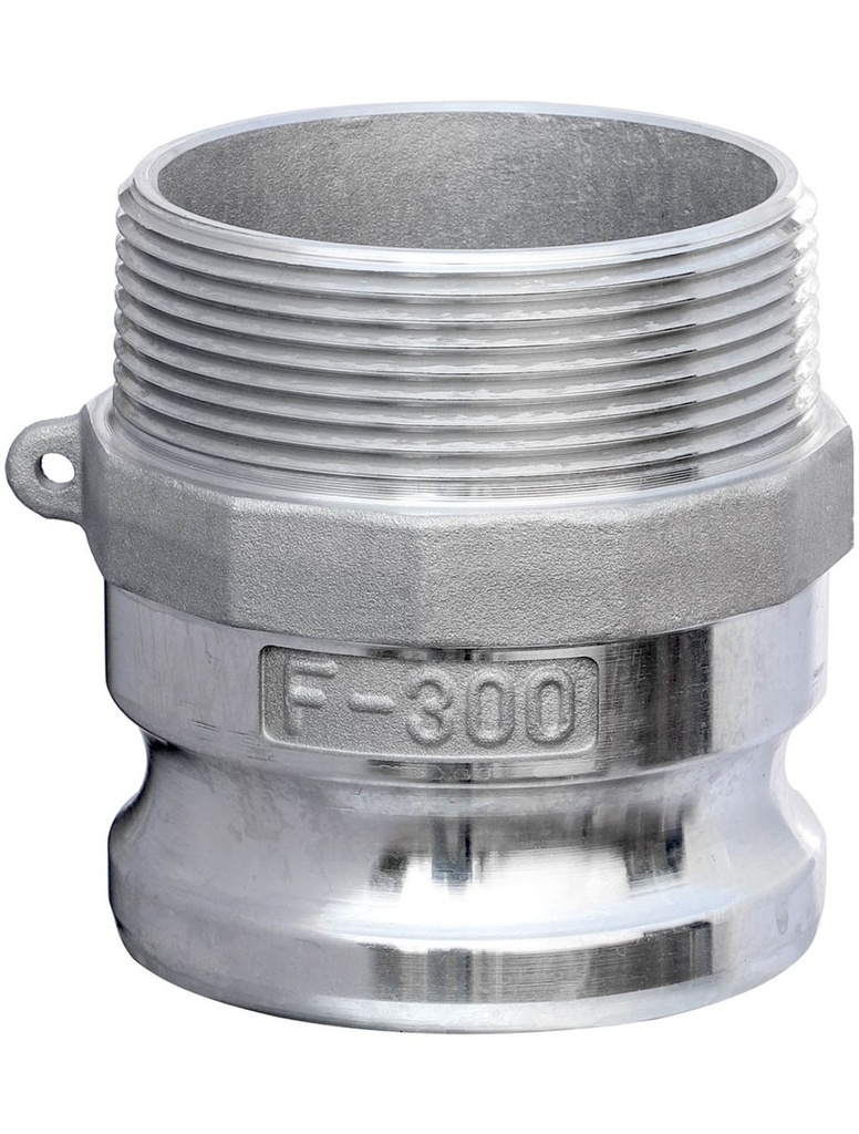 Conector Rapido F Macho-Rosca Exterior NPT 3" Aluminio