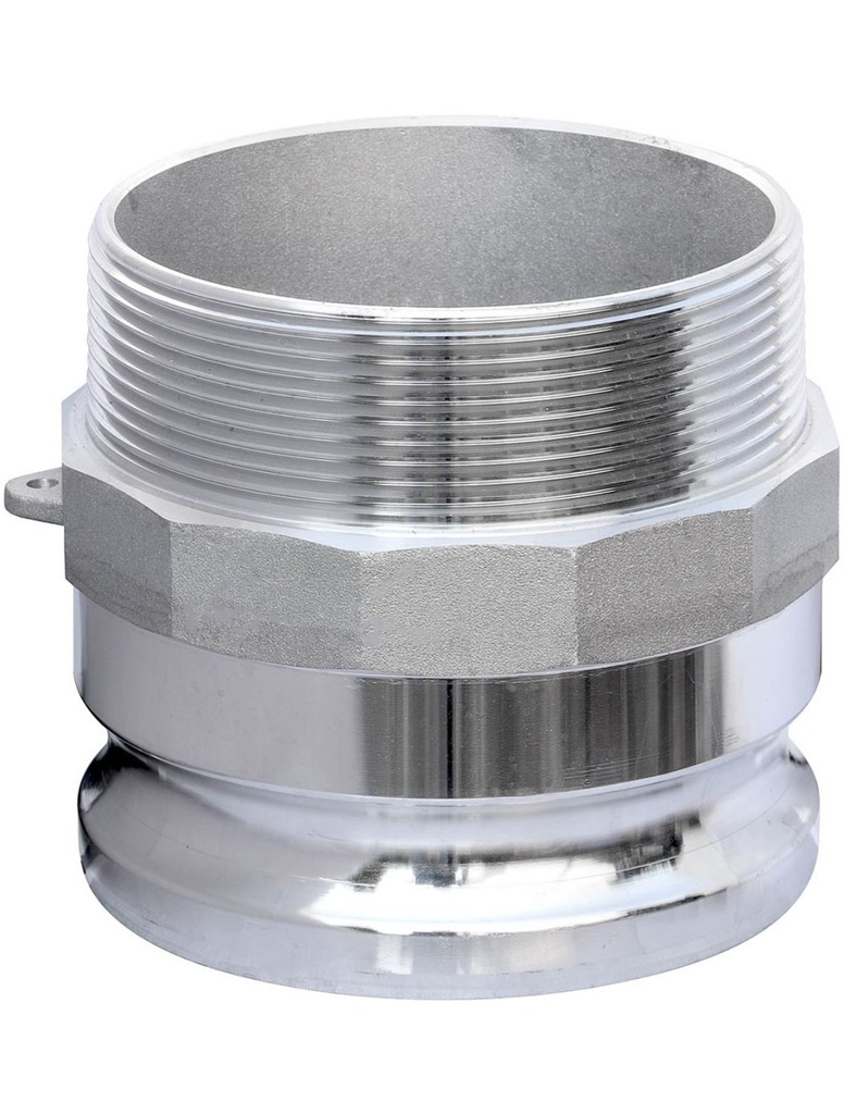 Conector Rapido F Macho-Rosca Exterior NPT 4" Aluminio