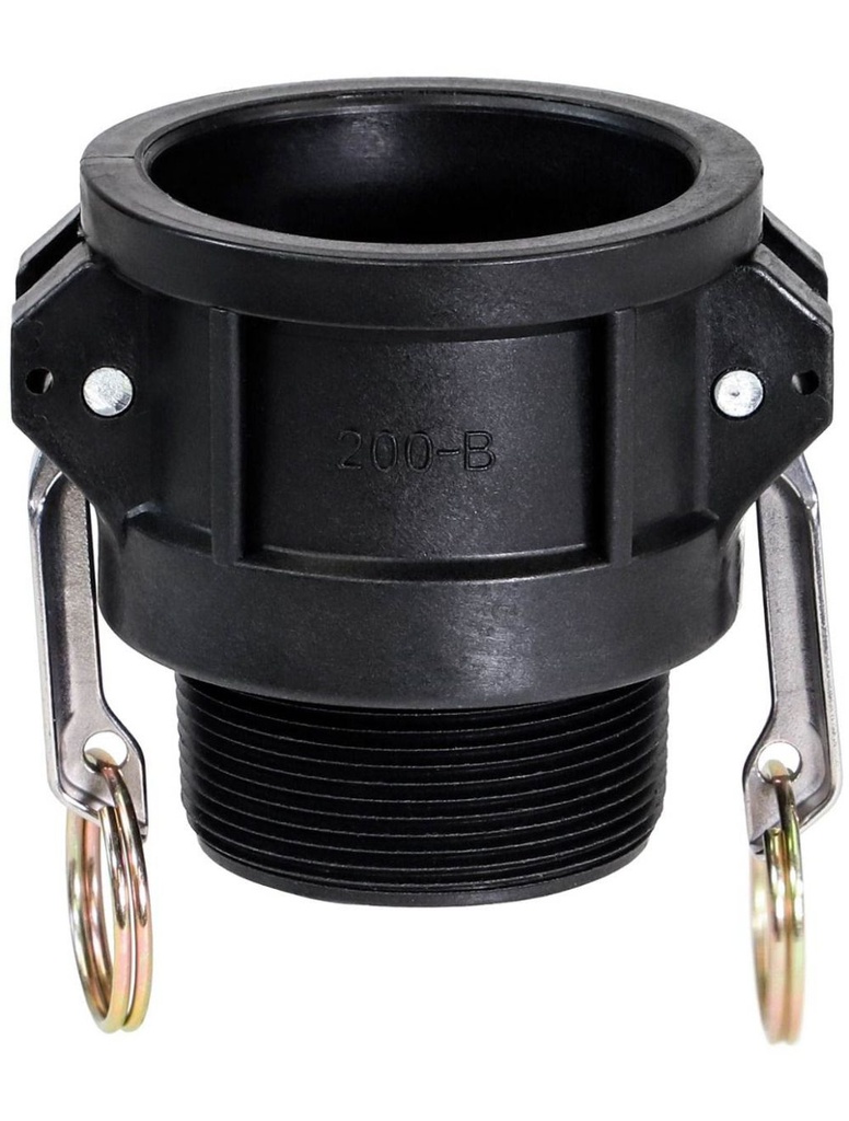 Conector Rapido B Hembra-Rosca Exterior NPT 2-1/2" Polipropileno