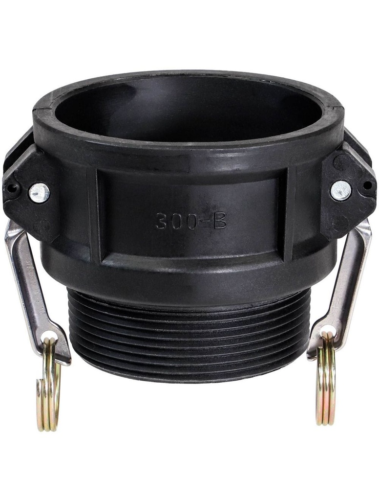 Conector Rapido B Hembra-Rosca Exterior NPT 4" Polipropileno