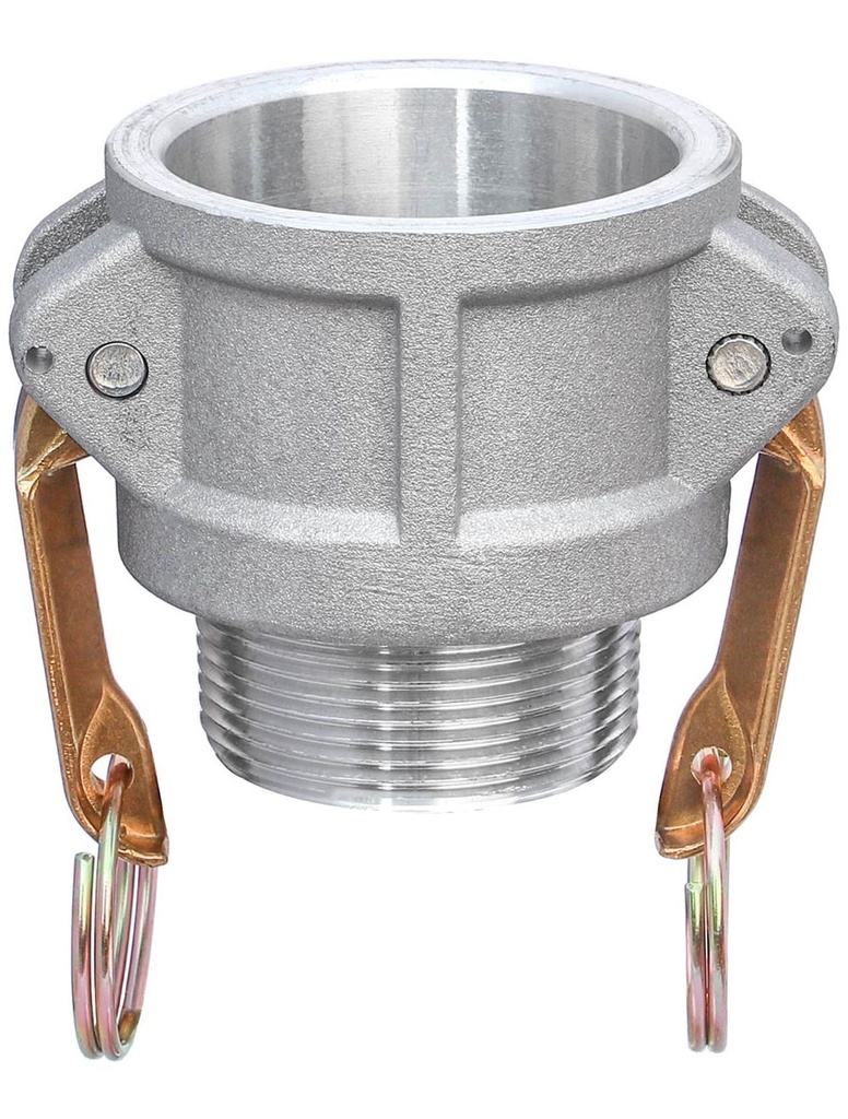 Conector Rapido B Hembra-Rosca Exterior NPT 1-1/4" Aluminio