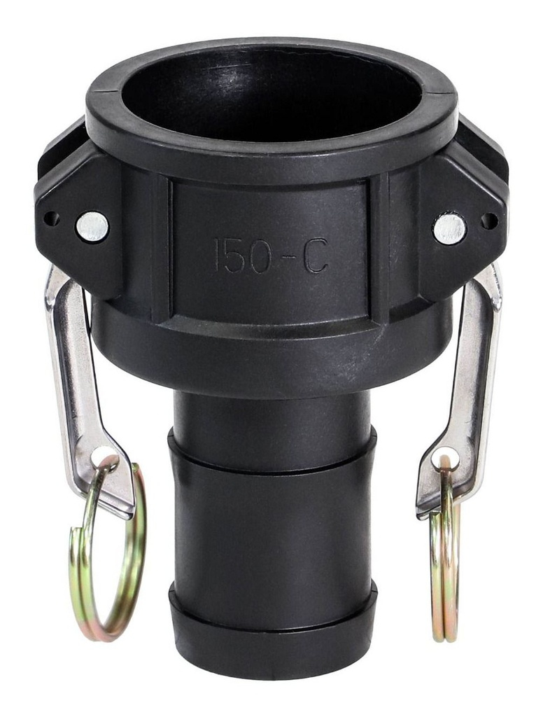 Conector Rapido C Hembra-Insercion  1-1/4" Polipropileno