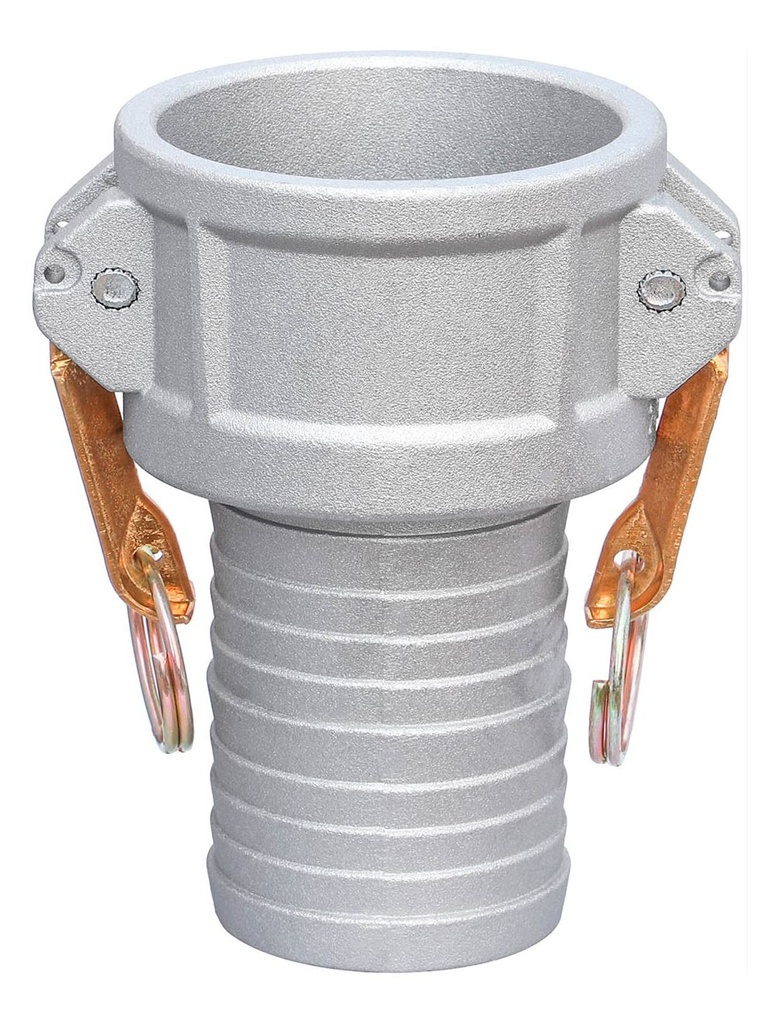 Conector Rapido C Hembra-Insercion  2-1/2" Aluminio