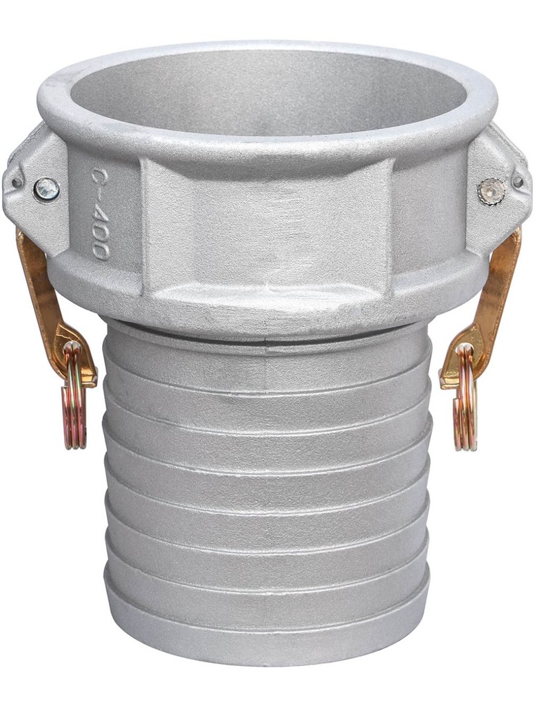 Conector Rapido C Hembra-Insercion  5" Aluminio