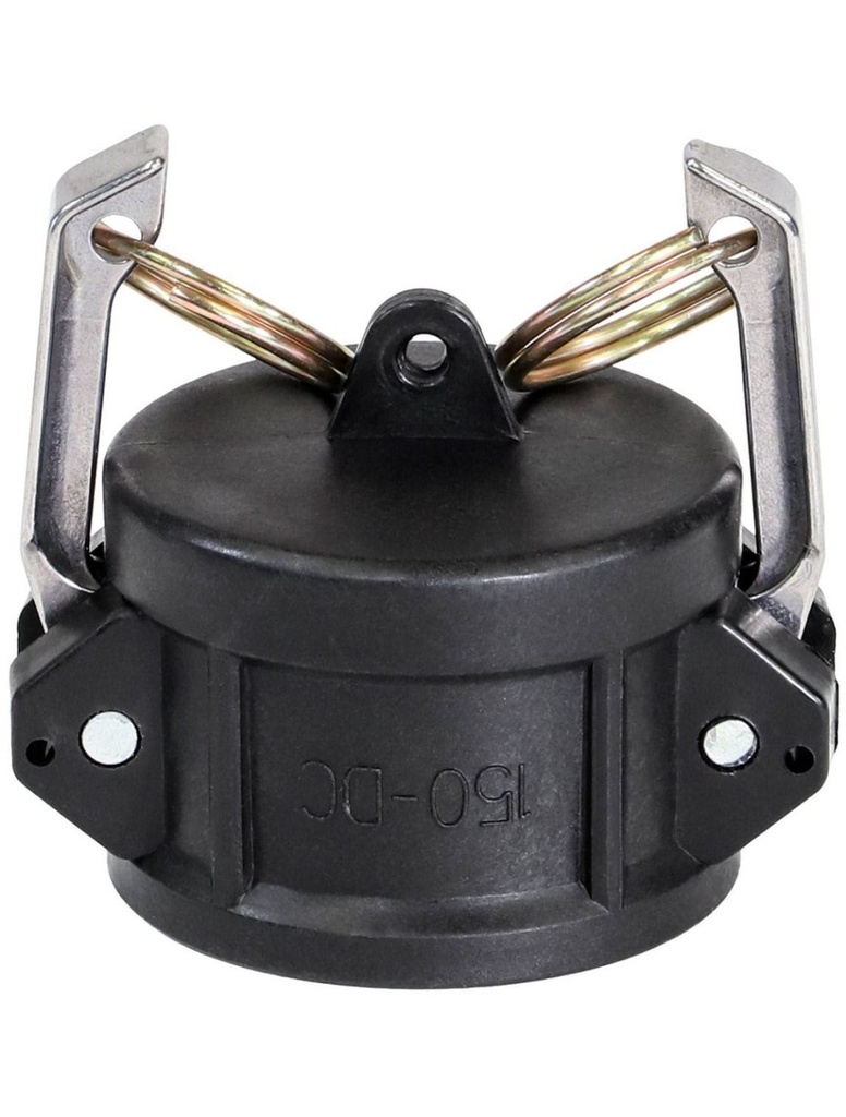 Conector Rápido DC Hembra-Tapa NPT 3/4" Polipropileno