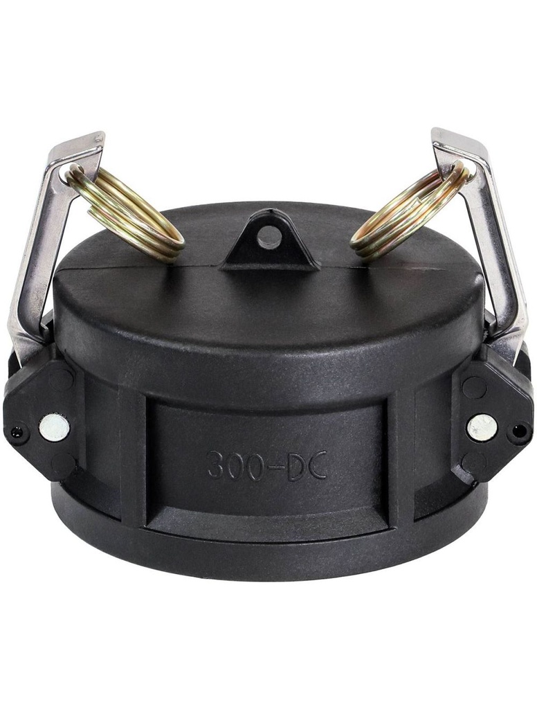 Conector Rápido DC Hembra-Tapa NPT 3" Polipropileno