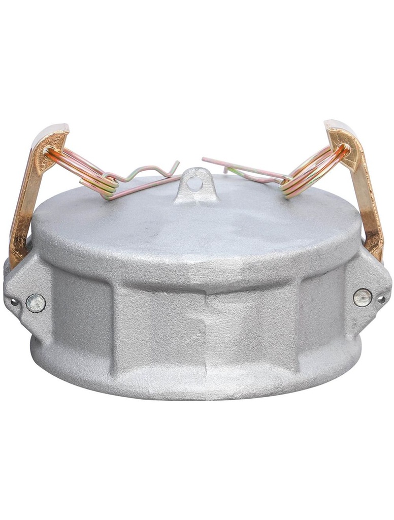 Conector Rápido DC Hembra-Tapa NPT 4" Aluminio
