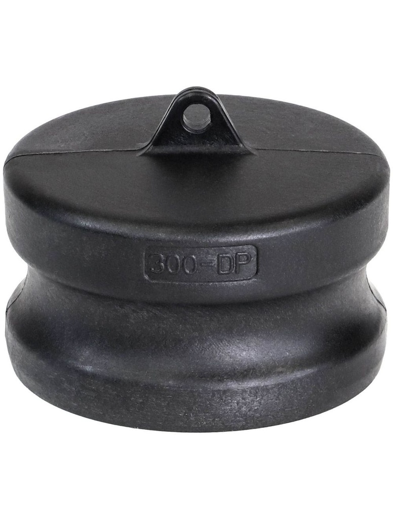Conector Rápido DP Macho-Tapón NPT 3" Polipropileno