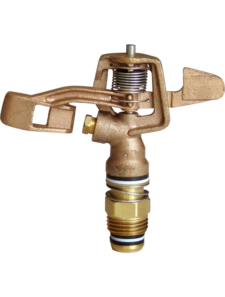Aspersor de bronce de 1/2" WR Ángulo Bajo
