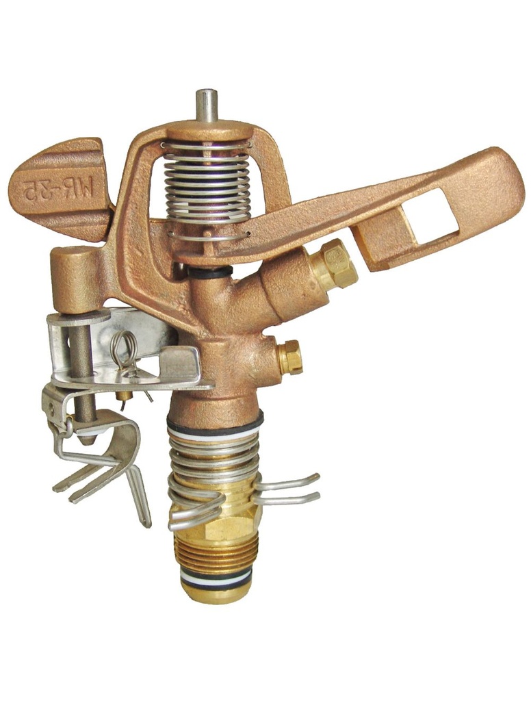 Aspersor de Bronce de 3/4" WR Círculo Parcial con Retroceso