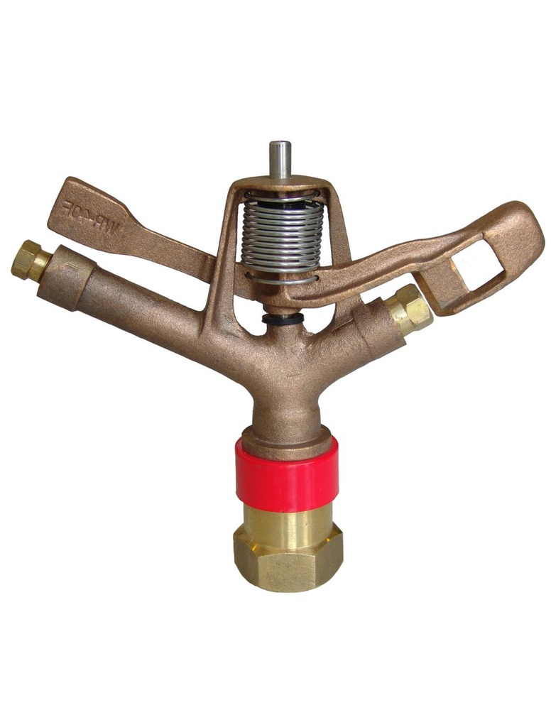 Aspersor de Bronce de 1" WR (con Entrada Hembra y Brazo Corto )