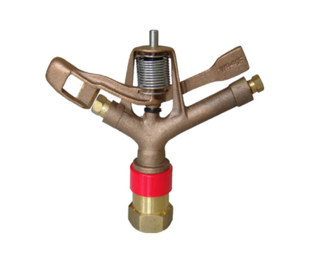 Aspersor de Bronce de 1" WR (con Entrada Hembra y Brazo Largo )