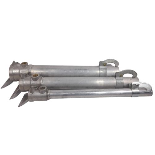 Tubo de Aluminio de 3",  9.15 m, Con: Aspersor de Bronce 3/4", Elevador de Alum, Abrazadera y Gancho