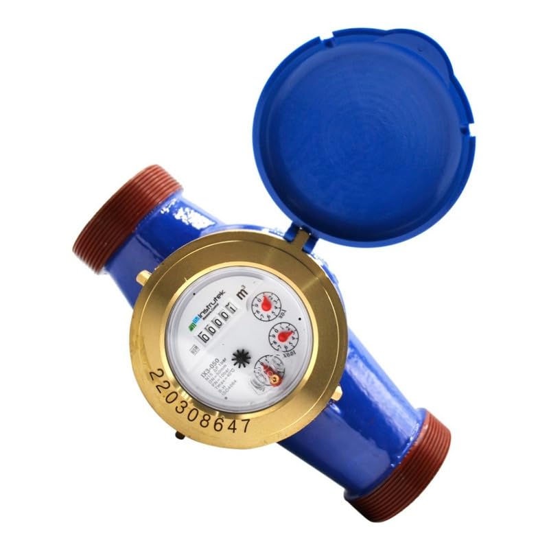 Medidor Análogo con Reloj de Gasto de Agua 3", A100