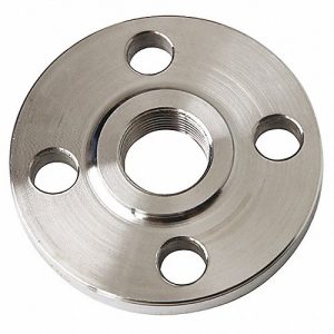 Brida Soldable 2-1/2", espesor de 3/8" con 4 Barrenos de 5/8"