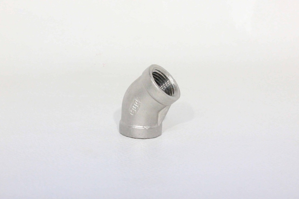 Codo Galvanizado 45x1/2"