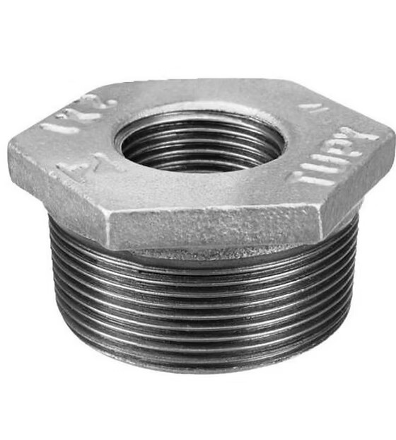 Reducción Bushing Galvanizada 3 x 1 1/4"