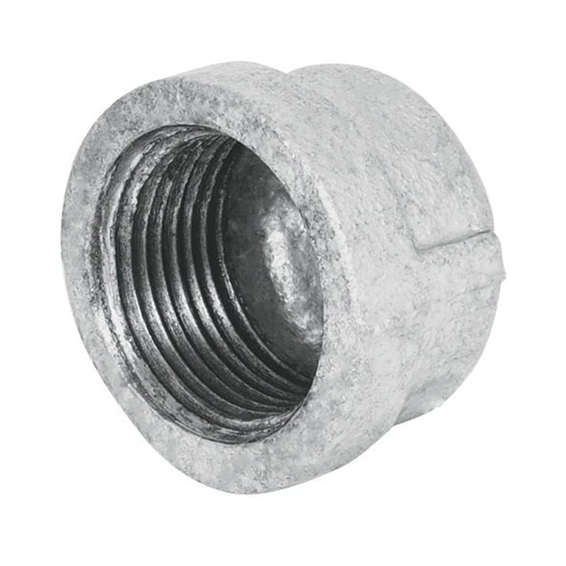 Tapa Cachucha Galvanizada 3/8"