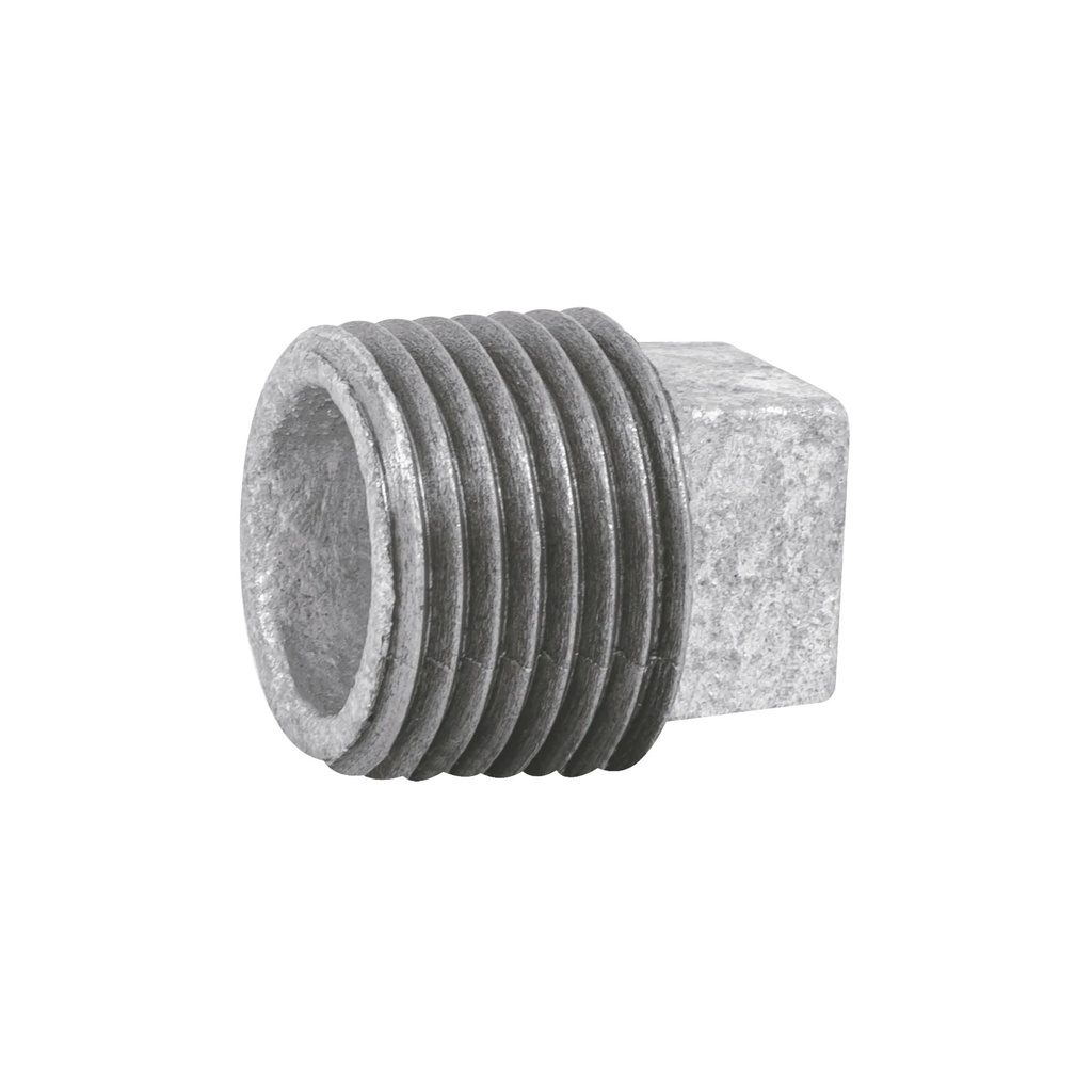 Tapón Macho Galvanizado 3/8"