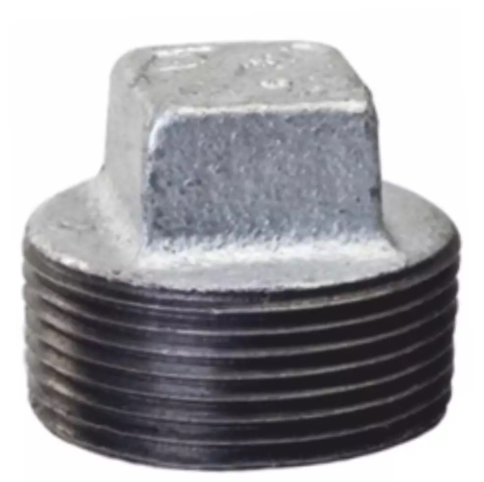 Tapón Macho Galvanizado 4"