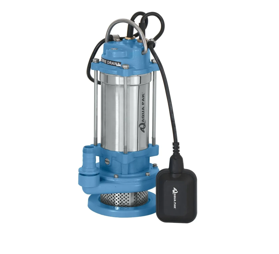 Bomba Sumergible (Campana) “Drana Achique” 0.75 hp /110 v /75 lpm/20 m