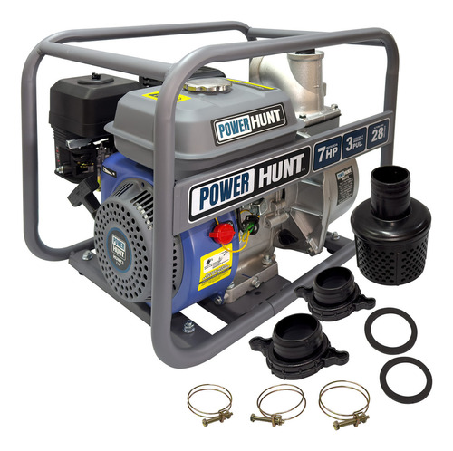 Motobomba HUNT3 – 7 HP 4 tiempos, autocebante 3"